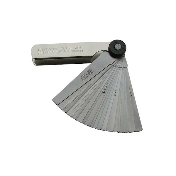 Stm 000150025 26pc Feeler Gauge Set 606050 Zoro